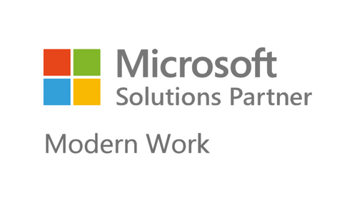 logo microsoft Solution Partner for Modern Work