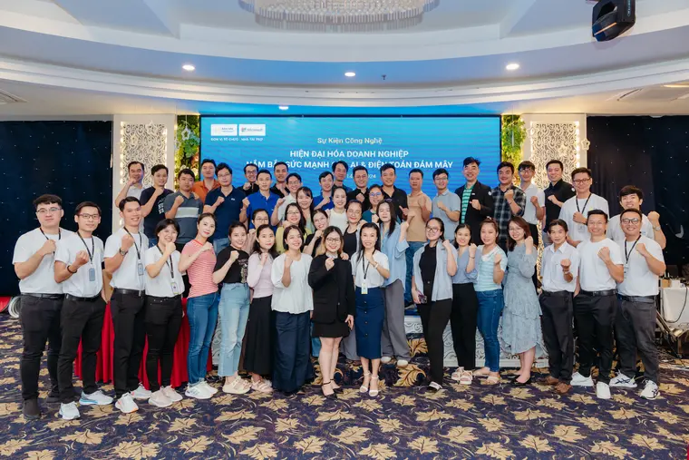 sự kiện hiện đại hóa doanh nghiệp với AI và Cloud