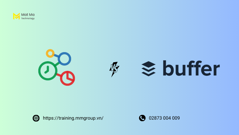 Zoho Social với Buffer