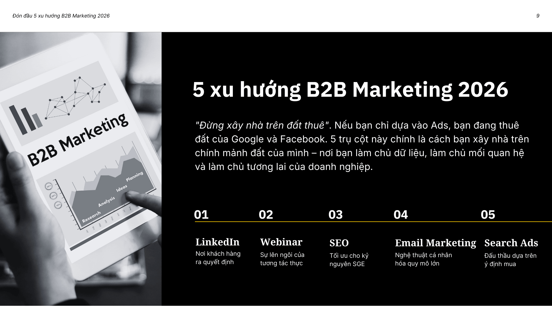 5 xu hướng B2B Marketing 2026